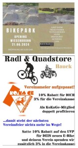 Bikepark Opening in Wiesenbronn