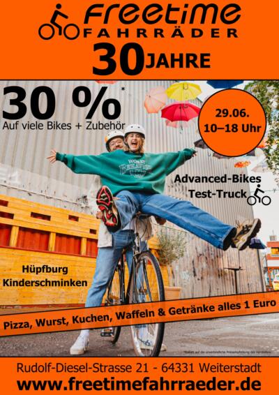 30 Jahre Freetime Weiterstadt