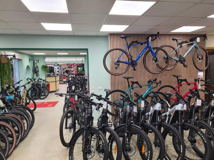 EG - Unsere E-Bike und Rennrad Etage