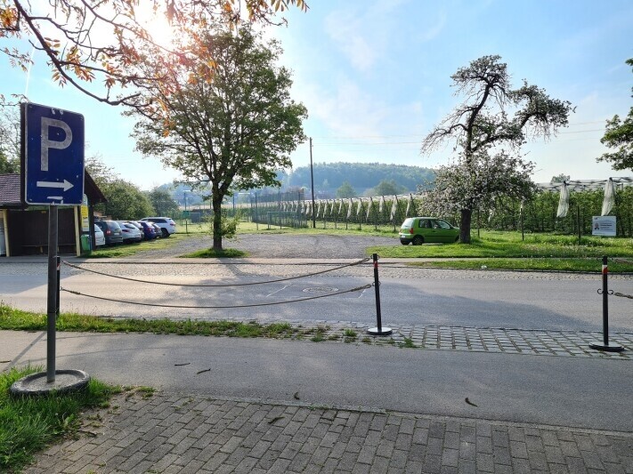 Unser Parkplatz
