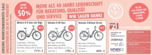 SALE -BIS ZU % REDUZIERT