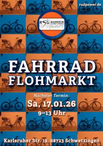 Fahrradflohmarkt am Samstag, den 17.01.26