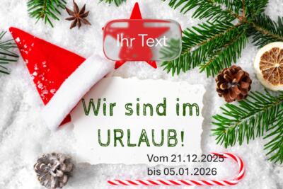 Urlaub Winter 25/26