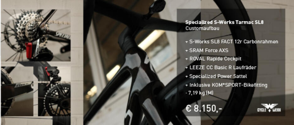 S-Works Tarmac SL8 Rahmenset 2026 -TOP DEAL- TEST