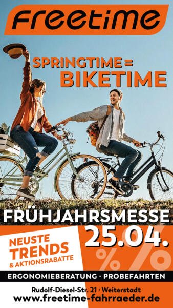 Unsere Frühjahrsmesse mit dir!"