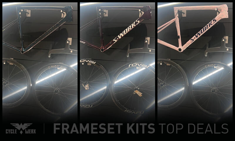Specialized: Tarmac S-Works SL8 Frame + Roval CLXIII + Rapide Cockpit