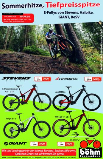 Trails, Kurven und pures Fahrgefühl