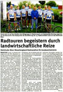 Radtouren begeistern durch ...