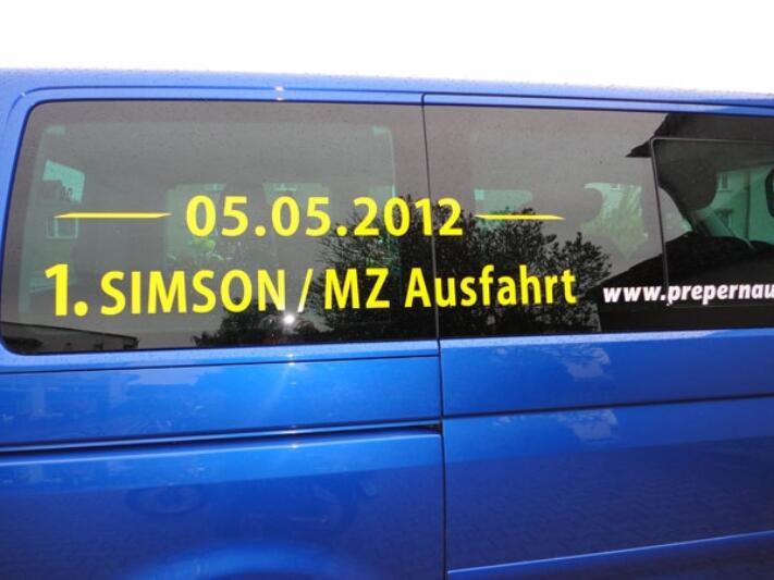 1. Simson/MZ Ausfahrt 5.5.2012