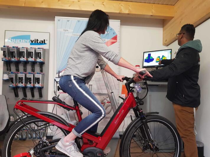 Ergonomie auf dem Rad