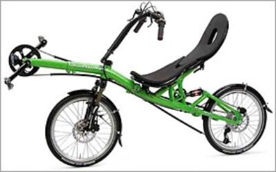 GrassHopper fx - das faltbare Trekking-Liegerad