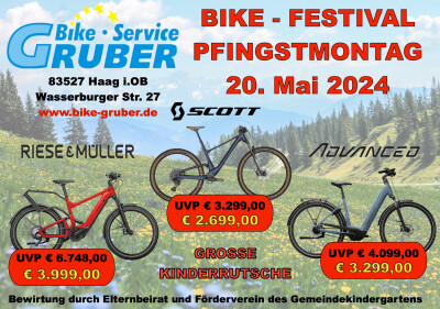 Bike - Festival am Pfingstmontag den 20. Mai 2024