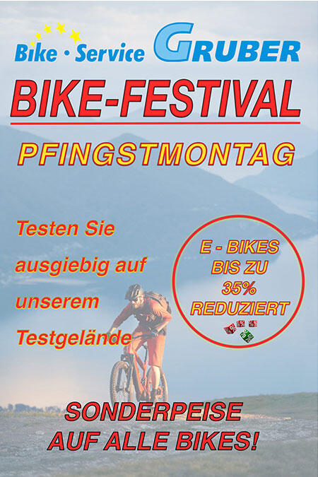 Bike - Festival am Pfingstmontag den 25. Mai 2026