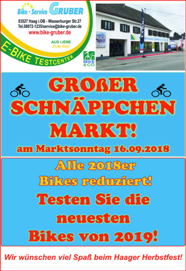 Großer Schnäppchenmarkt!