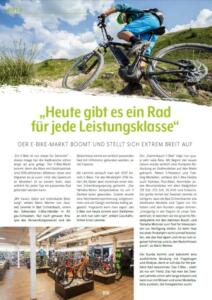 DER E-BIKE MARKT BOOMT!!