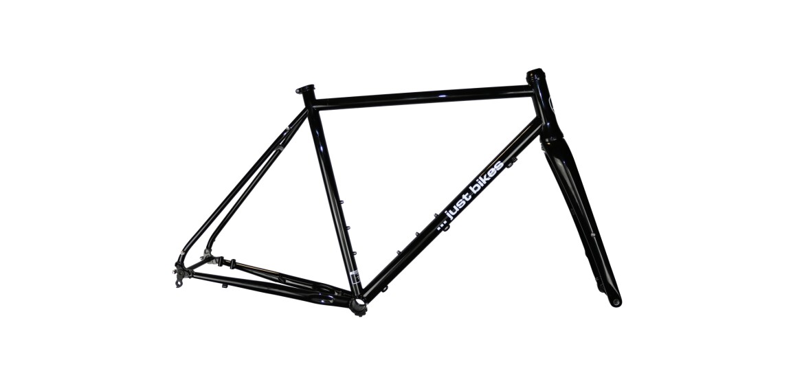 Just Bikes JB04 Gravel Stahl CrMo Rahmenset Carbon Gabel