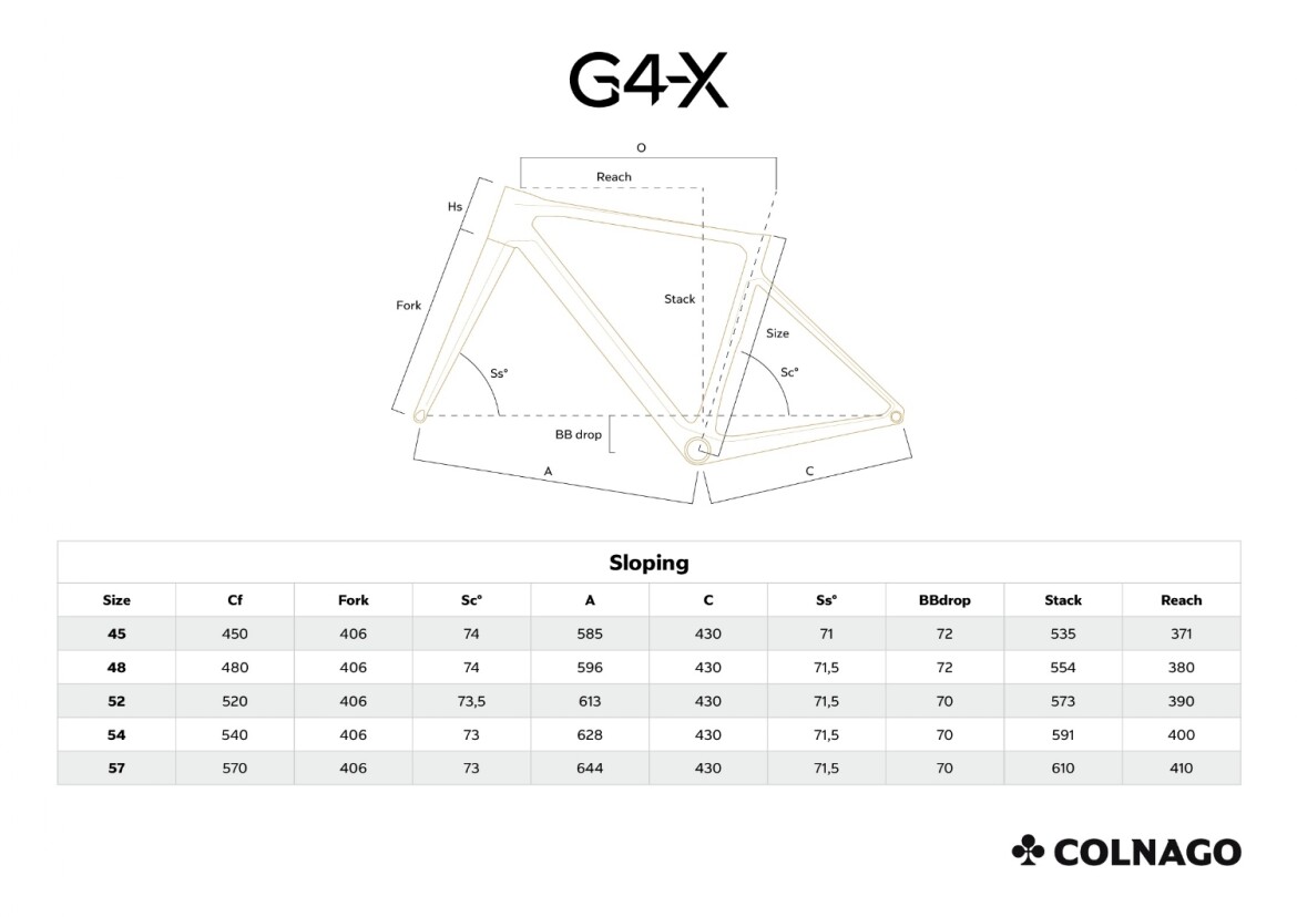 Colnago G4-X GRX 820 2x12