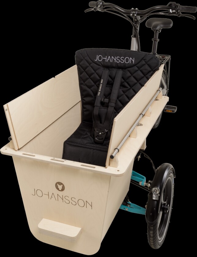Johansson Bikes Oscar S     mit Variobox ( Kind oder Lasten)