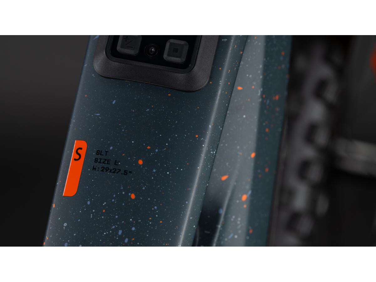 Cube Stereo Hybrid ONE77 HPC SLT 800 galaxy´n´orange