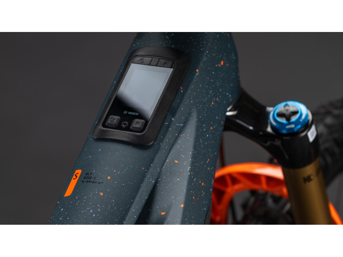 Cube Stereo Hybrid ONE77 HPC SLT 800 galaxy´n´orange