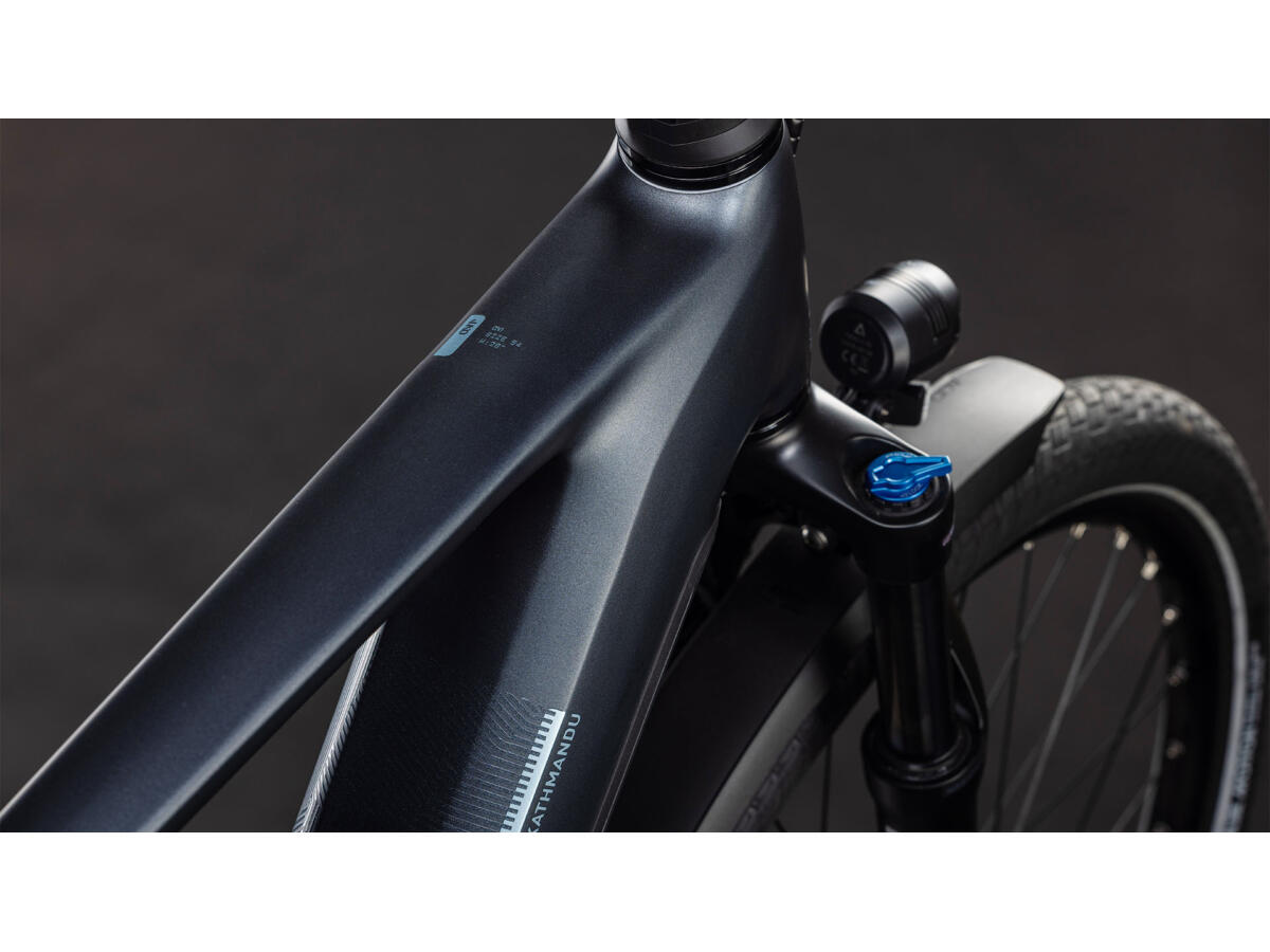 Cube Kathmandu Hybrid ONE 800 metallicgrey´n´grey