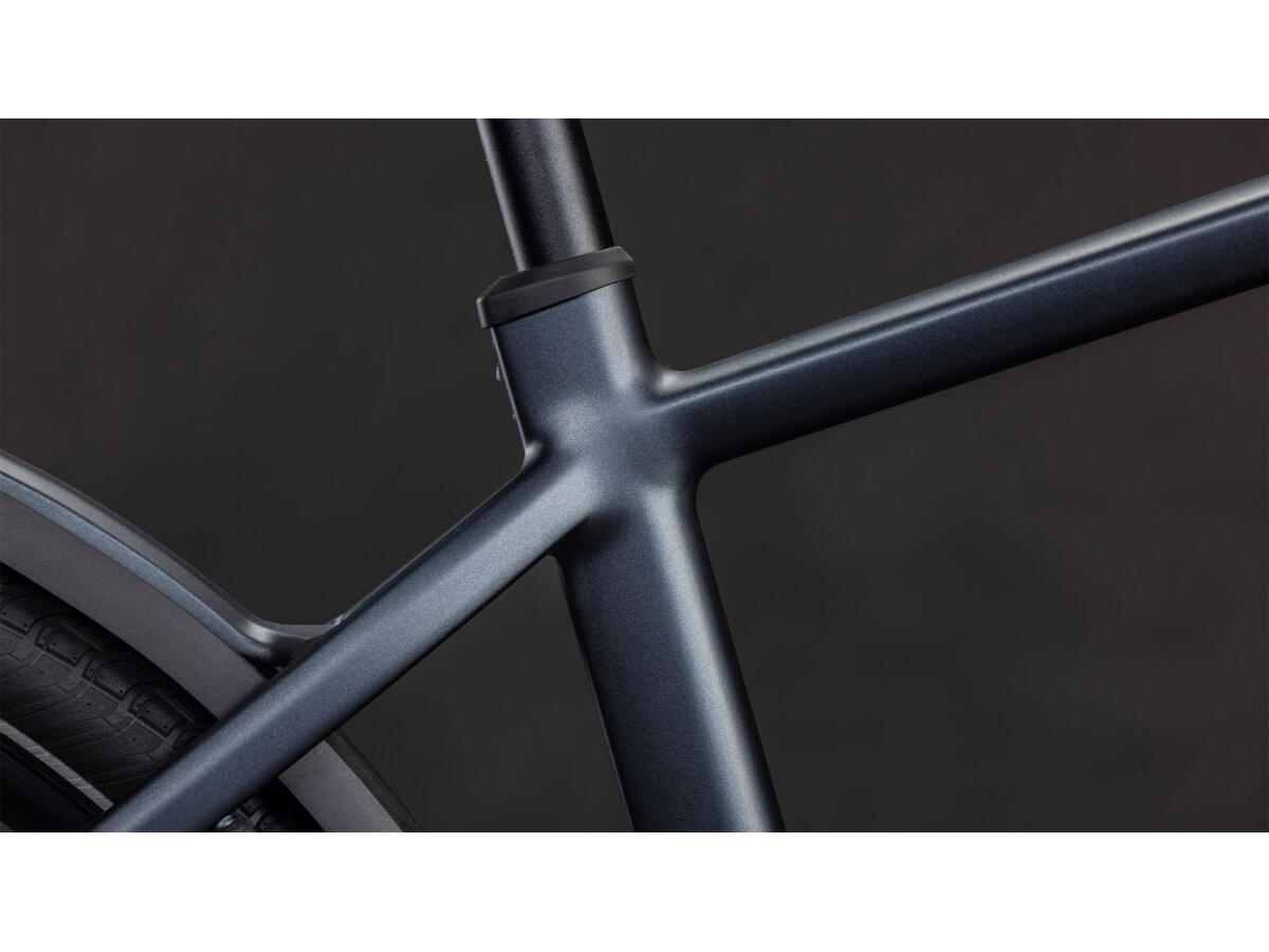 Cube Kathmandu Hybrid ONE 800 metallicgrey´n´grey