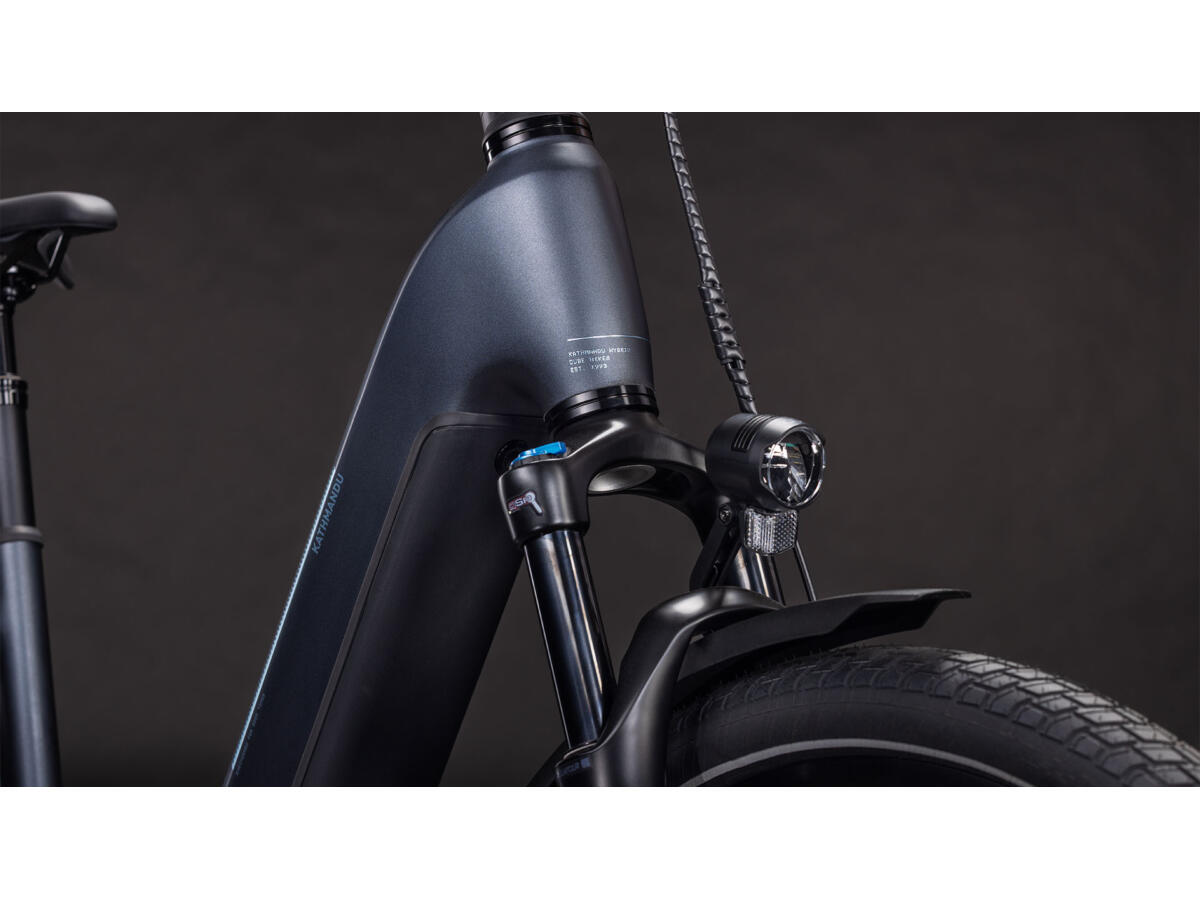 Cube Kathmandu Hybrid ONE 800 metallicgrey´n´grey