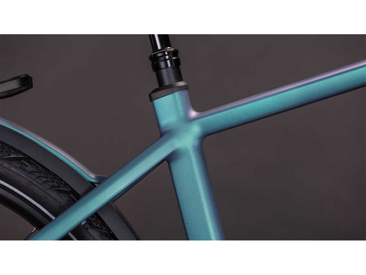 Cube Kathmandu Hybrid EXC 800 smaragdgrey´n´prism