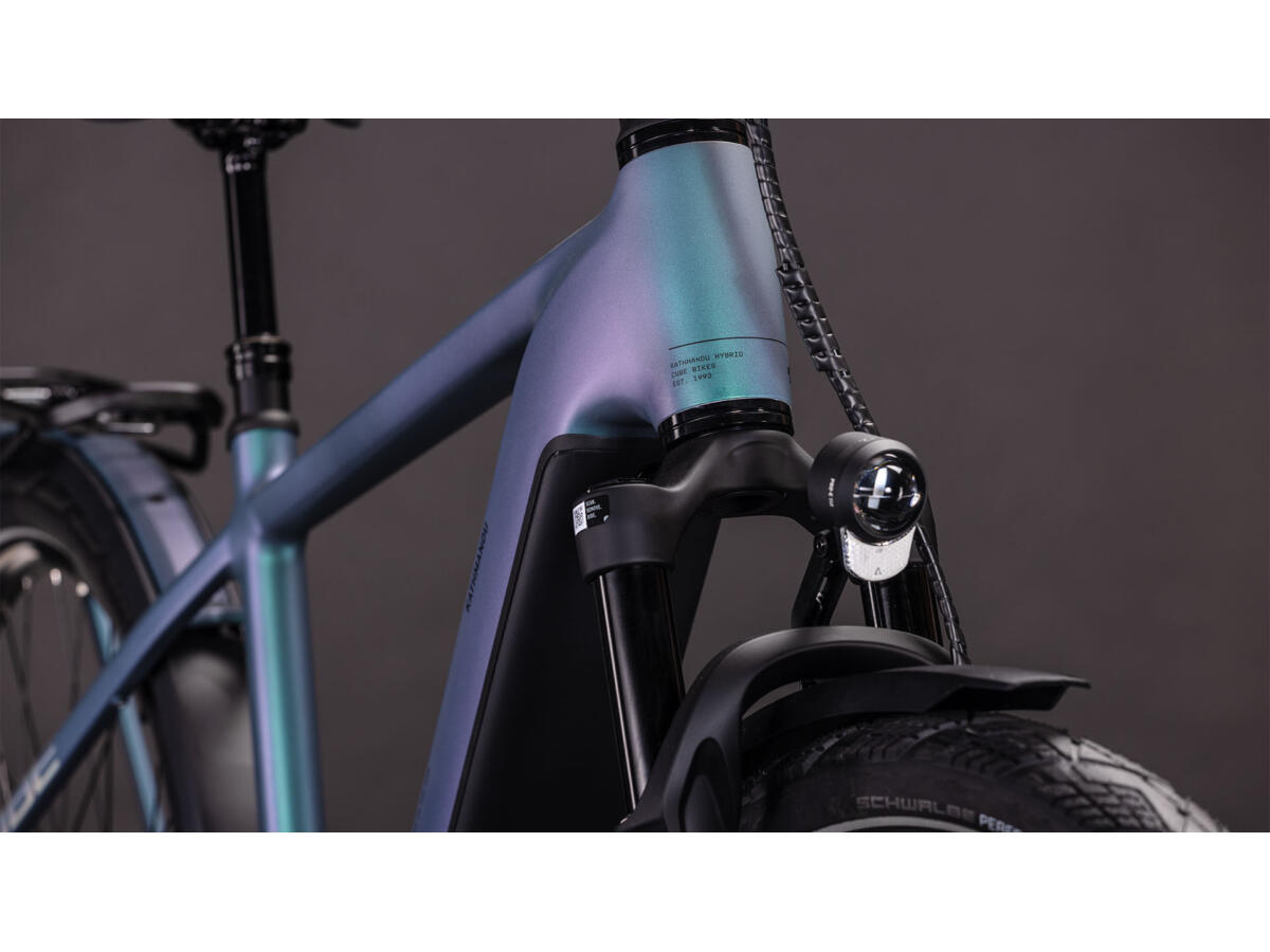 Cube Kathmandu Hybrid EXC 800 smaragdgrey´n´prism