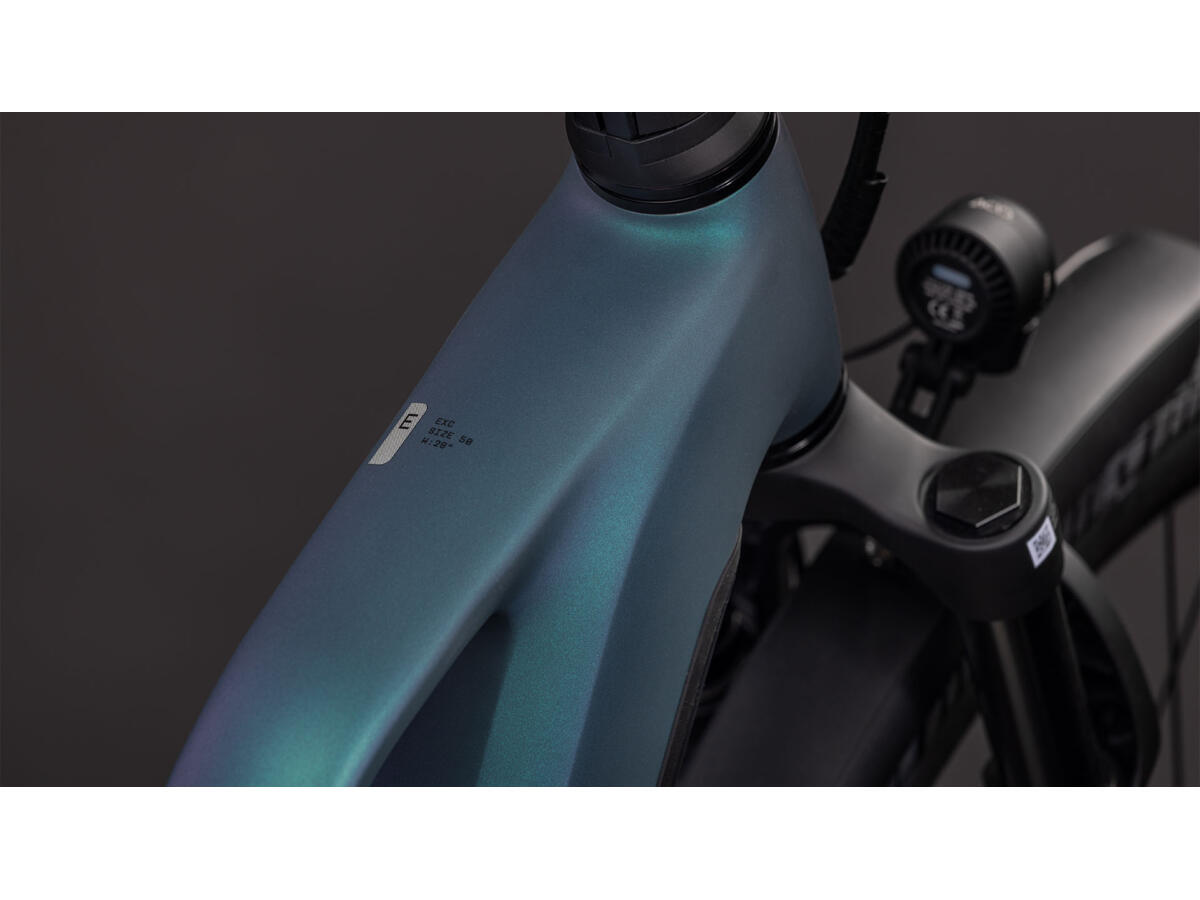 Cube Kathmandu Hybrid EXC 800 smaragdgrey´n´prism