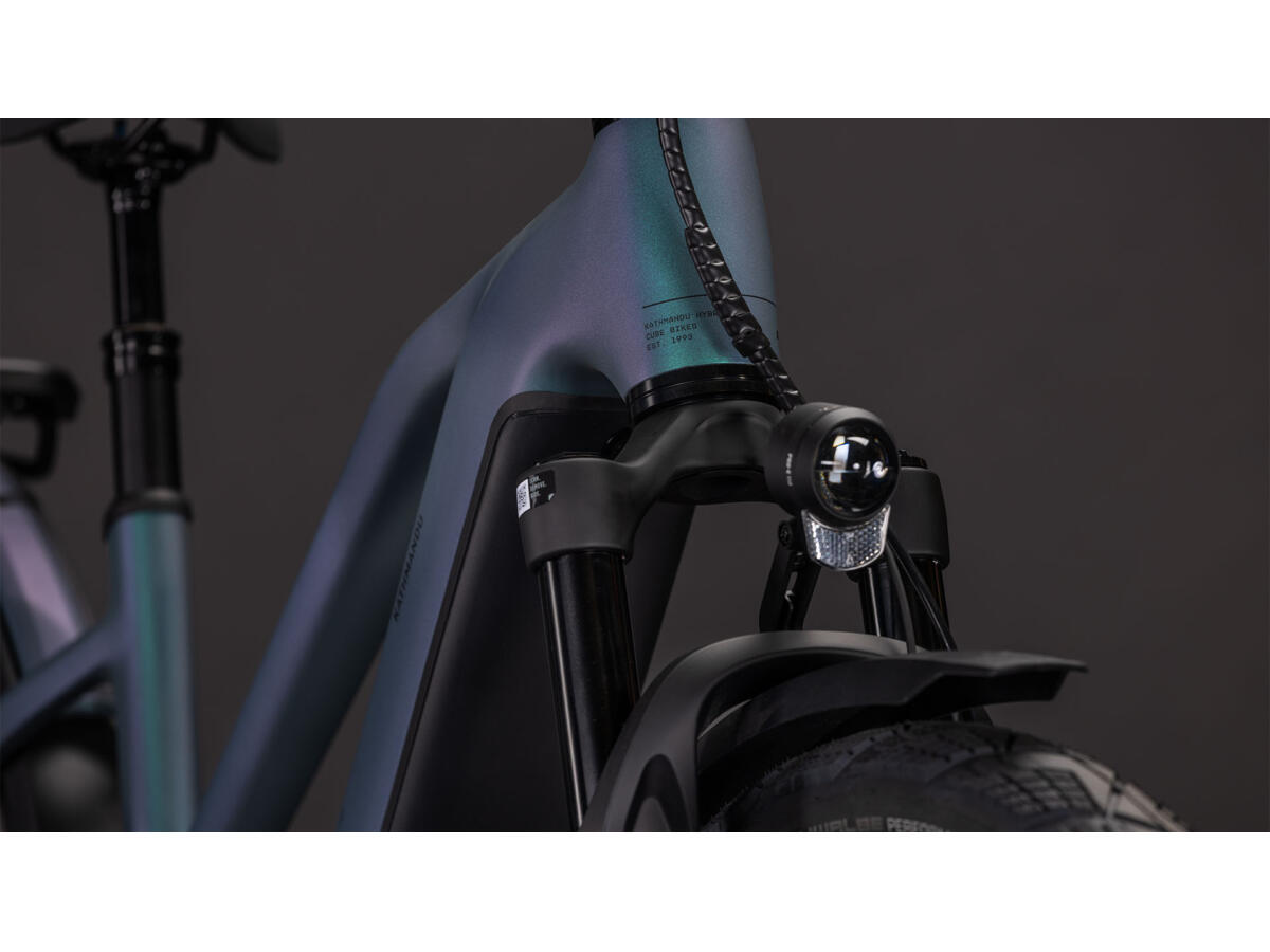 Cube Kathmandu Hybrid EXC 800 smaragdgrey´n´prism