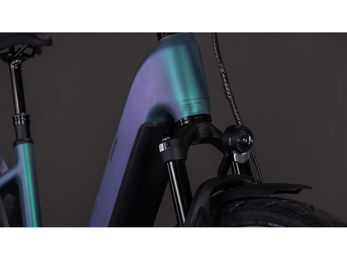 Cube Kathmandu Hybrid EXC 800 smaragdgrey´n´prism