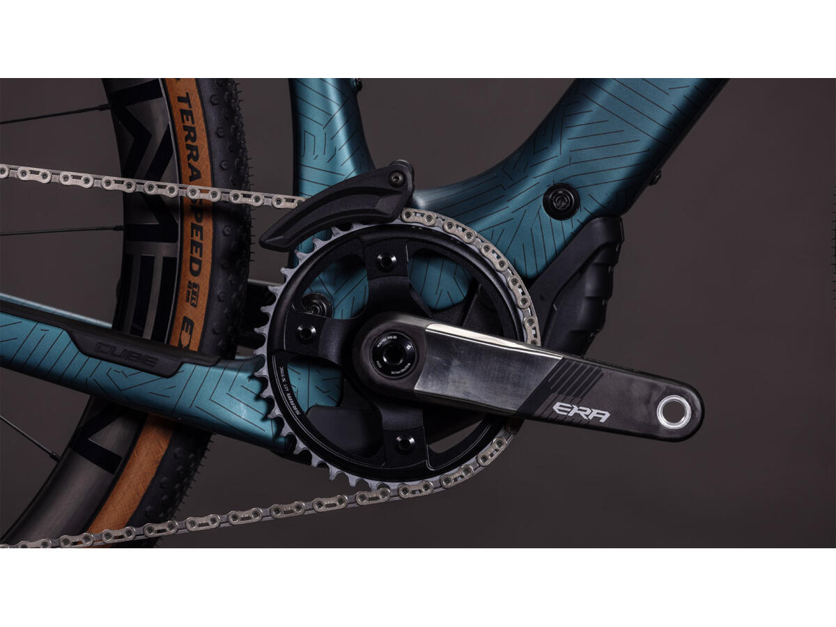 Cube Nuroad Hybrid C:62 SLT 400X royalgreen´n´crisscross