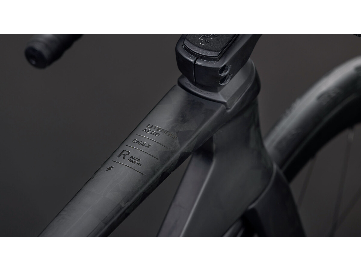 Cube Litening AERO C:68X Race blackline