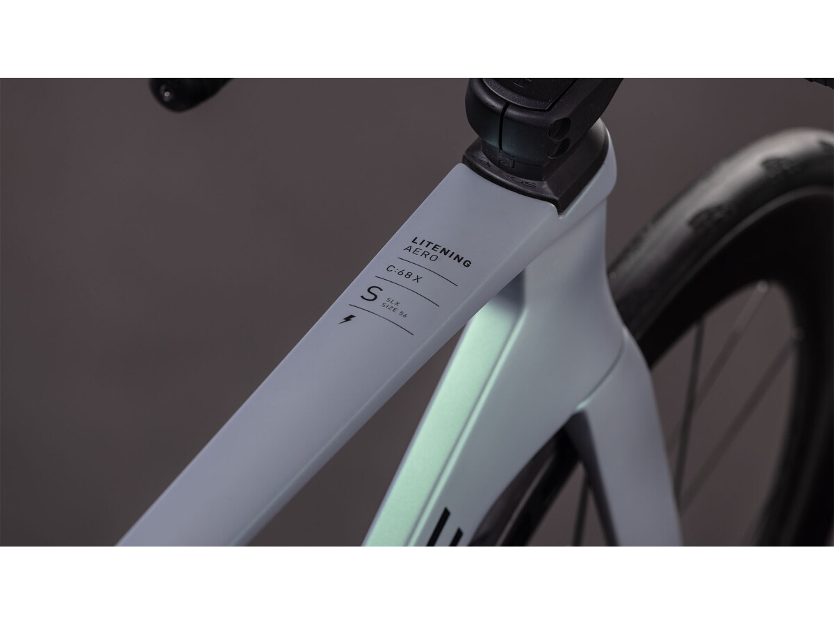 Cube Litening AERO C:68X SLX seagrey´n´black
