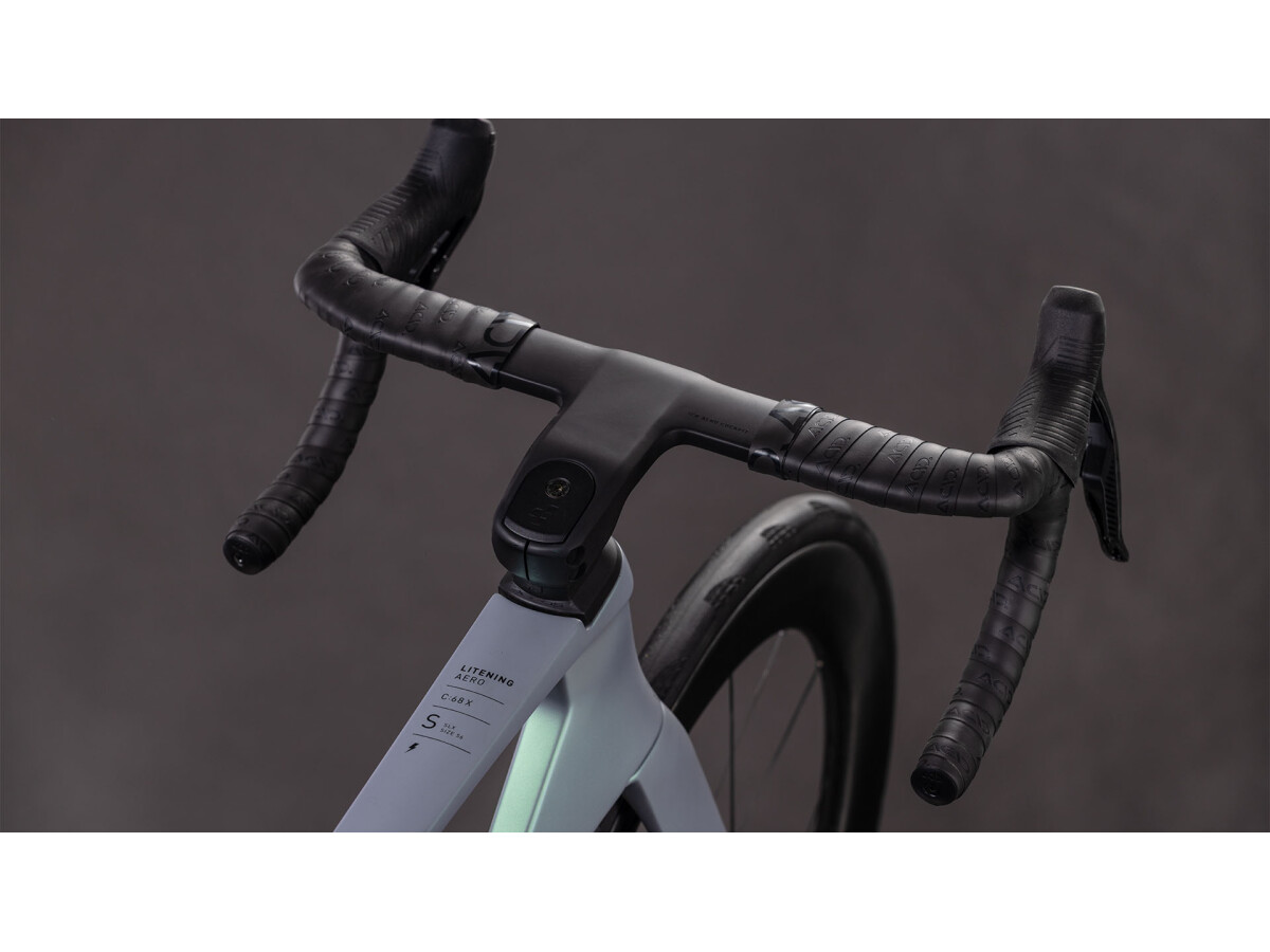 Cube Litening AERO C:68X SLX seagrey´n´black