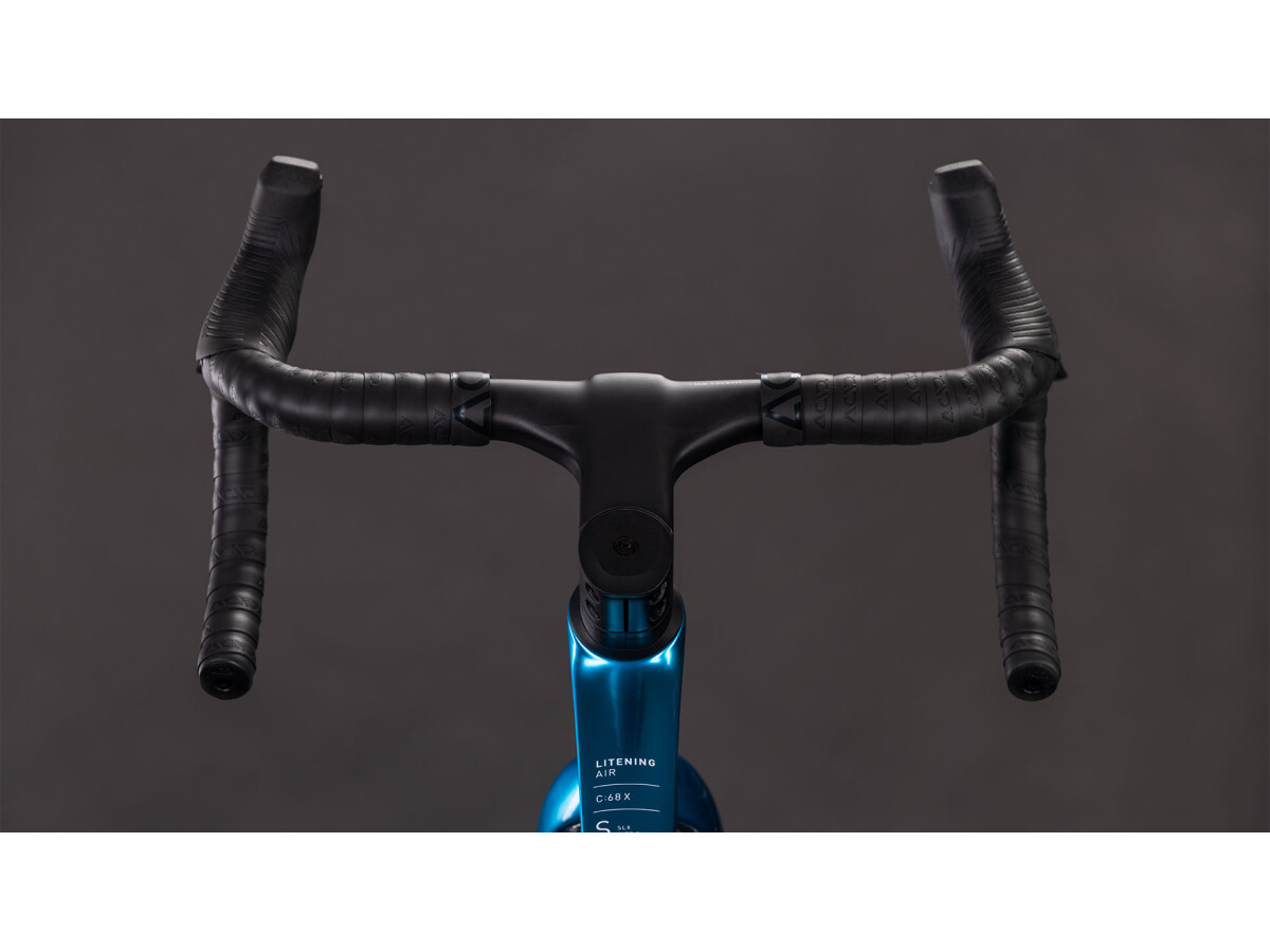 Cube Litening AIR C:68X SLX chromeblue´n´liquidblue