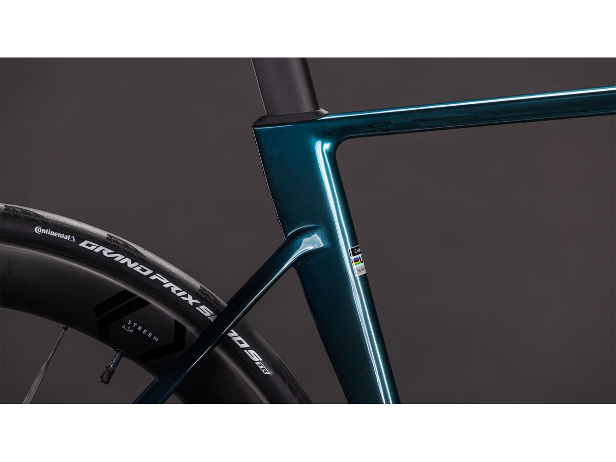 Cube Litening AIR C:68X SLX chromeblue´n´liquidblue