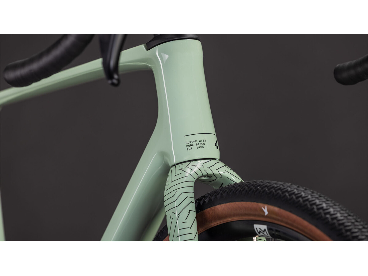 Cube Nuroad C:62 ONE aloegreen´n´black