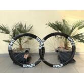 ENVE SES 4.5 Pro Disc Decals weiß