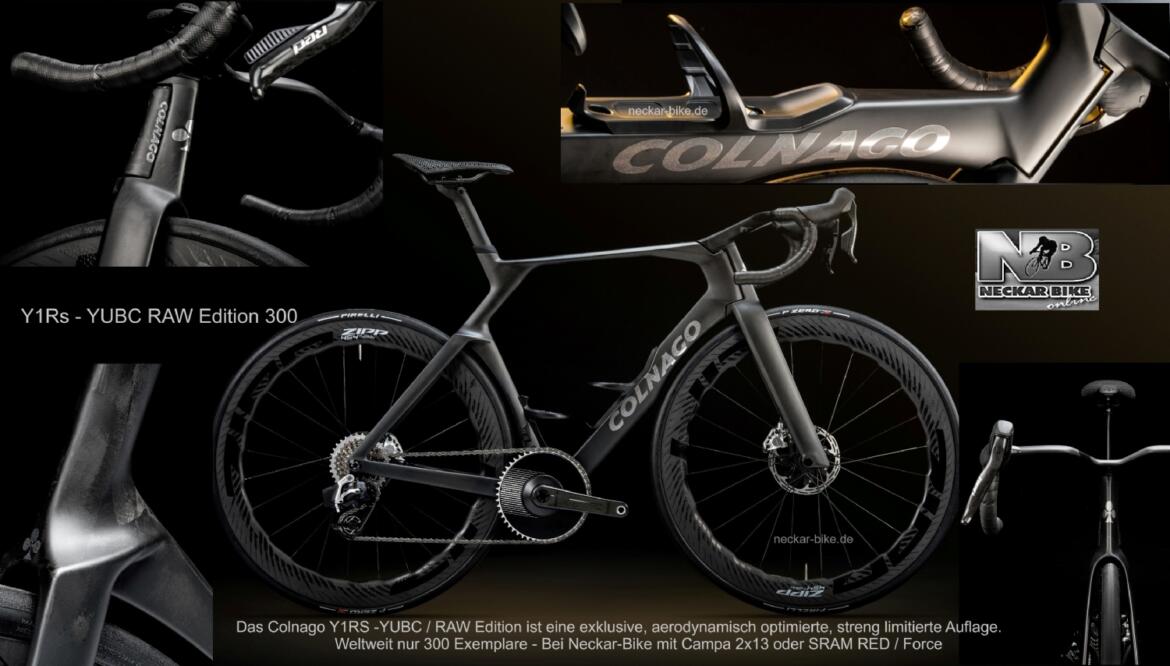 Colnago Y1Rs Rahmenset YUBC - RAW Edition 300 weltweit