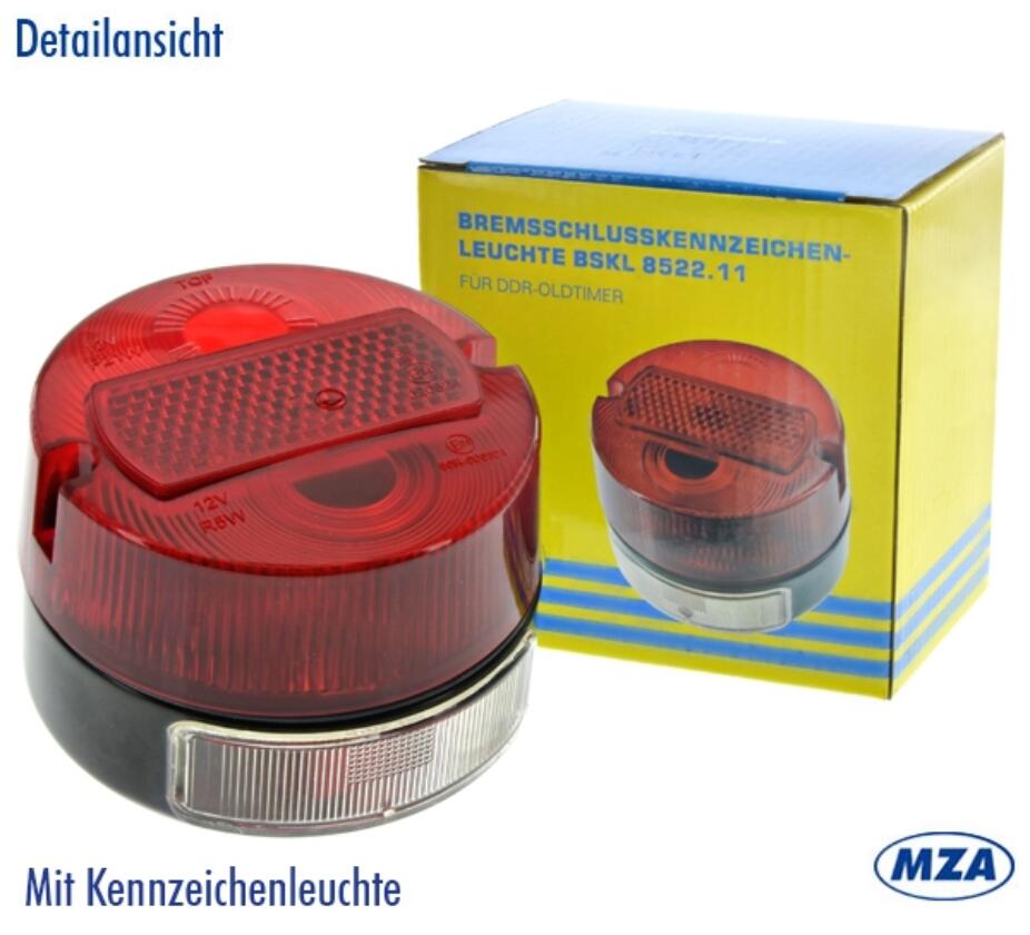 Simson Rücklicht, MZ mit 2 Schrauben