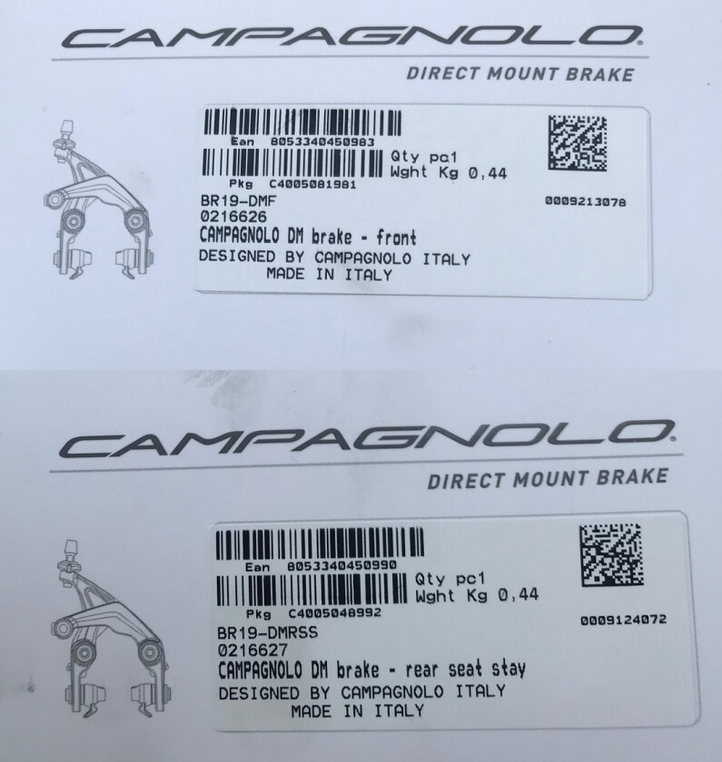 Campagnolo Record 12s Direct-Mount-Bremse