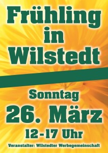 Frühling in Wilstedt am Sonntag 26. März