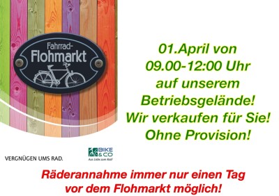 2. Radl - Flohmarkt !
