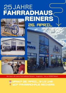 25 Jahre Fahrradhaus Reiners