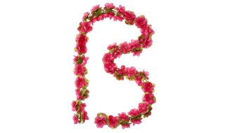 Basil Flower Garland Rosengirlande pink von Zweirad Center Legewie GmbH & Co. KG, 42651 Solingen