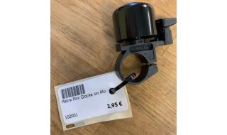 Matrix Mini-Glocke schwarz von Prepernau Fahrradfachmarkt, 17389 Anklam