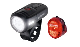 Sigma LED Beleuchtungs Set Aura 45 FL +Nugget II von Schön Fahrräder, 55435 Gau-Algesheim